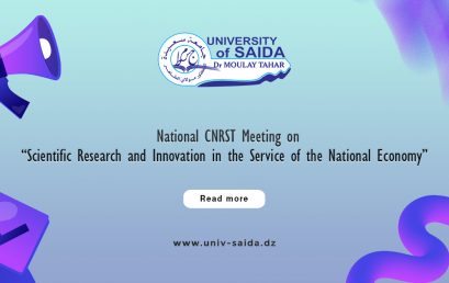 National CNRST Meeting on “Scientific Research and Innovation in the Service of the National Economy”