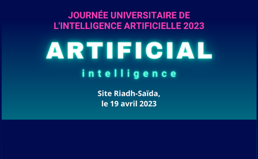 Journée universitaire de l&rsquo;Intelligence Artificielle 2023